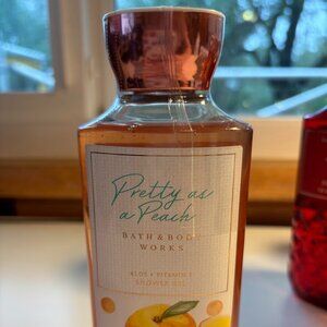Bath & Body Works Pretty as a Peach Shower Gel 10 fl oz New